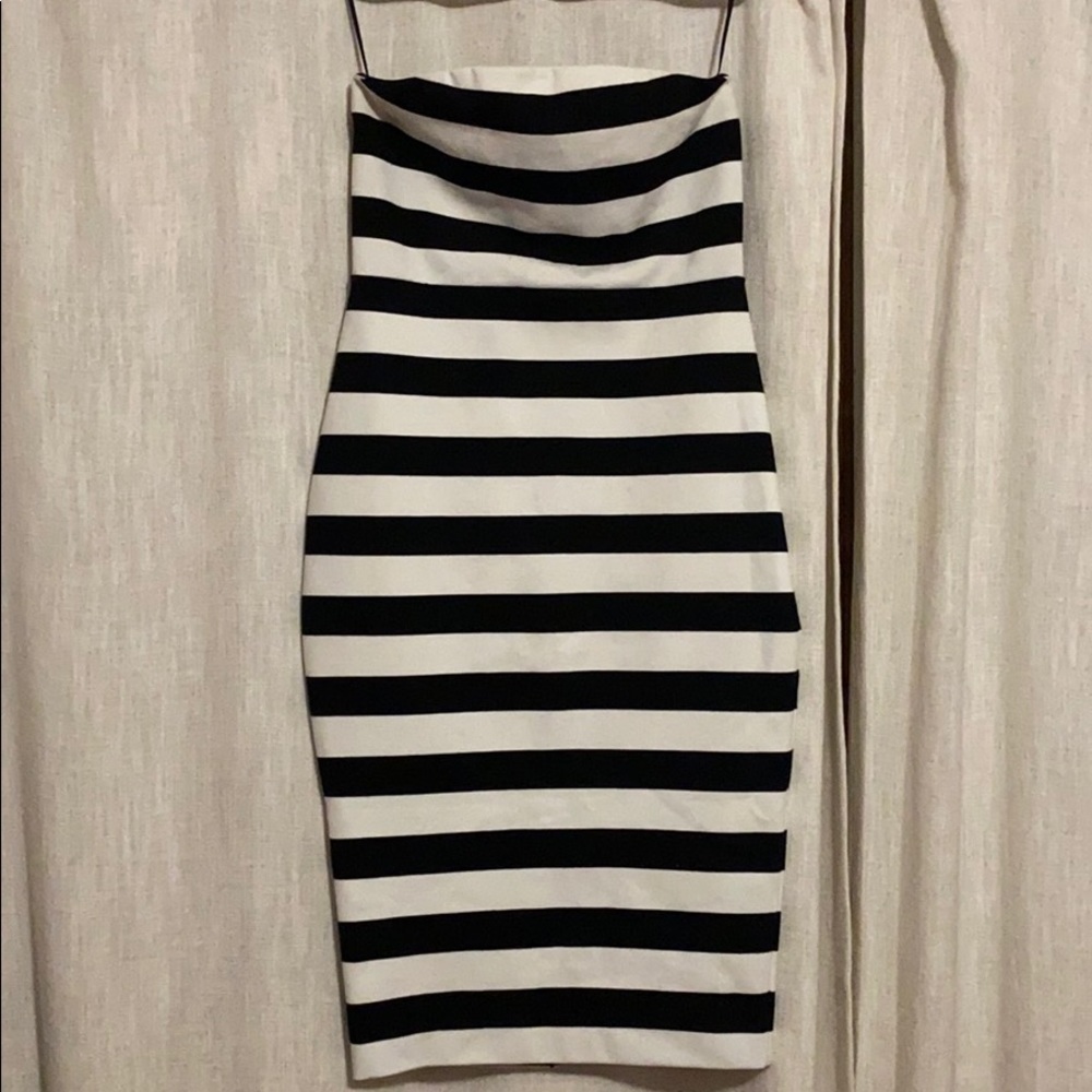 Express striped dress